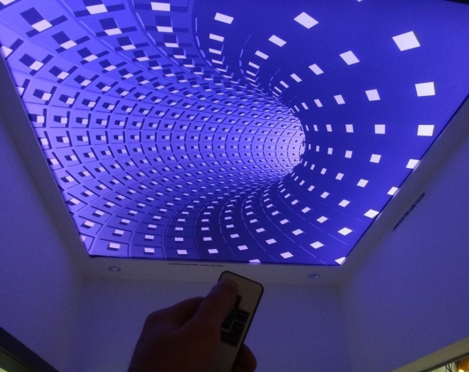 Заказать 3d натяжные потолки в г. Махачкала